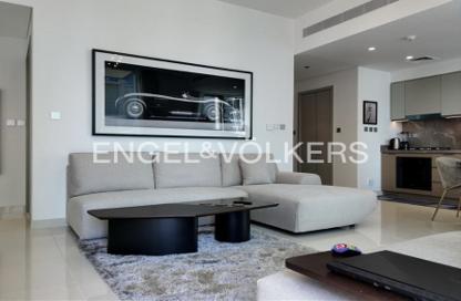 Apartment - 1 Bedroom - 1 Bathroom for rent in Beach Isle Tower 1 - Beach Isle - Emaar Beachfront - Dubai Harbour - Dubai