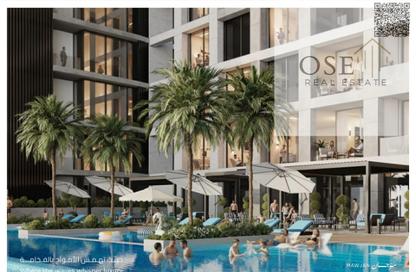 Apartment - 2 Bedrooms - 3 Bathrooms for sale in Mawjan Tower - Ajman Corniche Road - Ajman