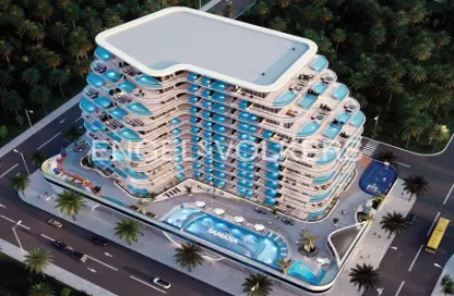 Apartment - Studio - 1 Bathroom for sale in Samana Portofino - Dubai Production City (IMPZ) - Dubai