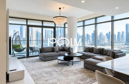 Apartment - 3 Bedrooms - 4 Bathrooms for rent in Marina Vista Tower 2 - Marina Vista - Emaar Beachfront - Dubai Harbour - Dubai Apartment - 3 Bedrooms - 4 Bathrooms for rent in Marina Vista Tower 2 - Marina Vista - Emaar Beachfront - Dubai Harbour - Dubai