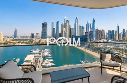 شقة - 3 غرف نوم - 4 حمامات للايجار في برج Marina Vista 2 - مارينا فيستا - إعمار بيتشفرونت - دبي هاربور - دبي