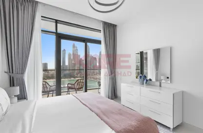 Apartment - 2 Bedrooms - 2 Bathrooms for rent in Marina Vista Tower 2 - Marina Vista - EMAAR Beachfront - Dubai Harbour - Dubai