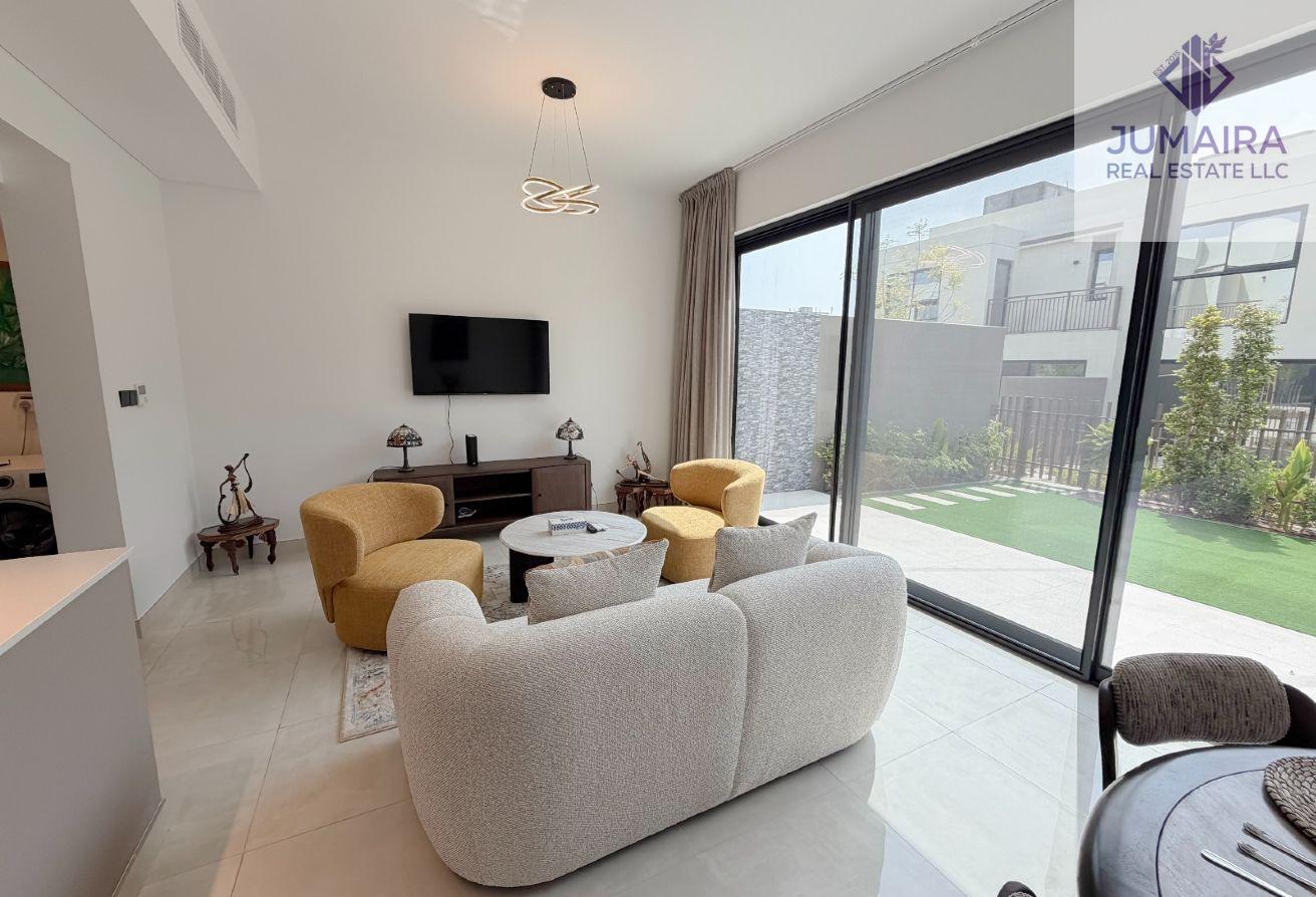 2 Bedroom + Maid | Fully Furnished | Walk to beach