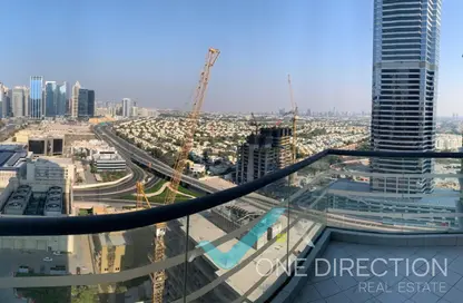 شقة - غرفة نوم - 2 حمامات للايجار في برج كونكورد - (JLT) مجمع H - أبراج بحيرات الجميرا - دبي