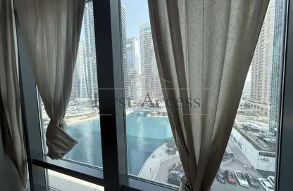 Apartment - 1 Bedroom - 1 Bathroom for rent in Lakeside Residence - JLT Cluster A - Jumeirah Lake Towers - Dubai