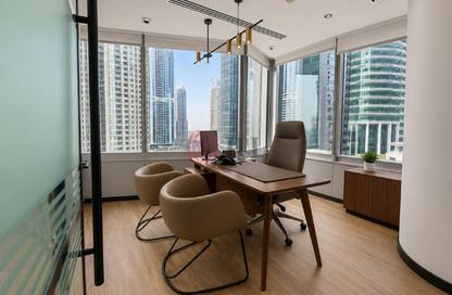 Office Space - Studio - 1 Bathroom for rent in Silver Tower (Ag Tower) - JLT Cluster I - Jumeirah Lake Towers - Dubai