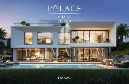 فيلا - 5 غرف نوم - 7 حمامات للبيع في فلل القصر - أوسترا - الواحة من إعمار - دبي