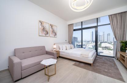 Apartment - Studio - 1 Bathroom for rent in Azizi Riviera 20 - Azizi Riviera - Meydan One - Meydan - Dubai