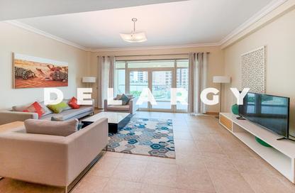 Apartment - 1 Bedroom - 2 Bathrooms for rent in Al Das - Shoreline Apartments - Palm Jumeirah - Dubai