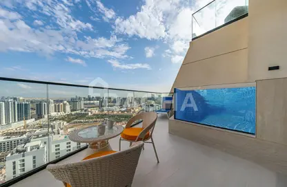 شقة - غرفة نوم - 2 حمامات للايجار في بن غاطي فانتوم - ديستريكت 17 - قرية جميرا الدائرية - دبي