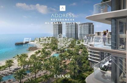 Apartment - 1 - 1 for sale in Address Residences - Al Marjan Island - Ras Al Khaimah