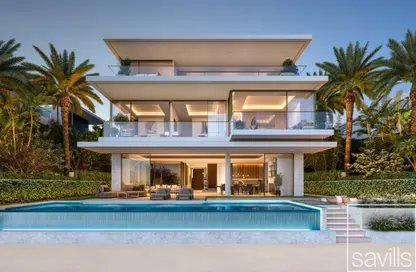 Villa - 6 Bedrooms - 7 Bathrooms for sale in Villa Bluejay - The Beach Collection Villas - Palm Jebel Ali - Dubai