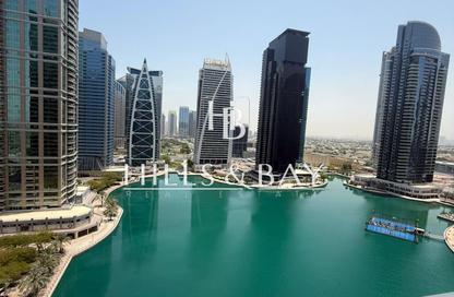 Apartment - Studio - 1 for rent in Lake Terrace - JLT Cluster D - Jumeirah Lake Towers - Dubai