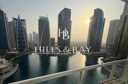Apartment - Studio - 1 for rent in Lake Terrace - JLT Cluster D - Jumeirah Lake Towers - Dubai