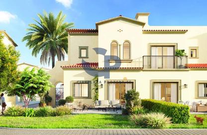 Townhouse - 2 - 3 for sale in Casares - Bloom Living - Zayed City (Khalifa City C) - Khalifa City - Abu Dhabi