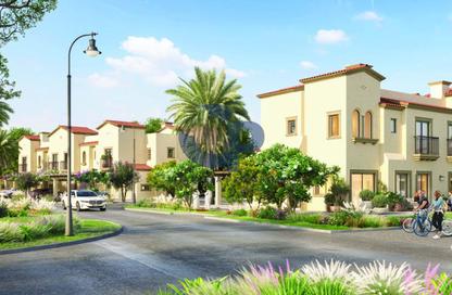 Townhouse - 2 - 3 for sale in Casares - Bloom Living - Zayed City (Khalifa City C) - Khalifa City - Abu Dhabi