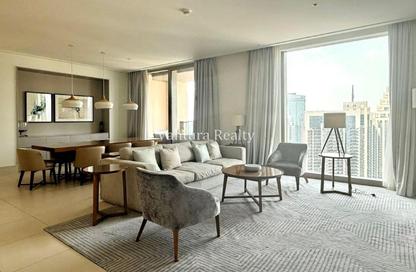 Apartment - 3 Bedrooms - 3 Bathrooms for rent in Vida Residence Downtown - Downtown Dubai - Dubai