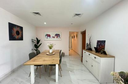 Apartment - 3 Bedrooms - 3 Bathrooms for rent in Al Ghaf 3 - Al Ghaf - Greens - Dubai