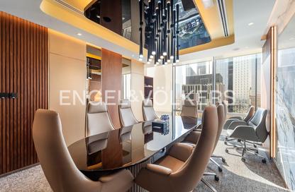 Office Space - Studio - 1 Bathroom for rent in South Tower - Emirates Financial Towers - DIFC - Dubai