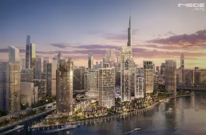 شقة - 2 غرف نوم - 3 حمامات للبيع في بنينسولا ثري - بنينسولا - الخليج التجاري - دبي