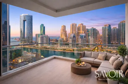 Apartment - 1 Bedroom - 2 Bathrooms for rent in Studio One - Dubai Marina - Dubai