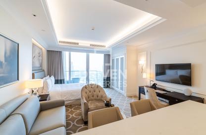 Apartment - Studio - 1 for rent in Kempinski BLVD - Downtown Dubai - Dubai