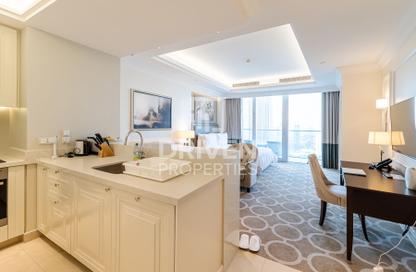 Apartment - Studio - 1 for rent in Kempinski BLVD - Downtown Dubai - Dubai