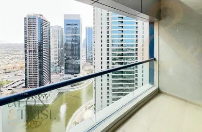 شقة - غرفة نوم - 2 حمامات للايجار في خور الجميرا 1 - (JLT) مجمع X - أبراج بحيرات الجميرا - دبي