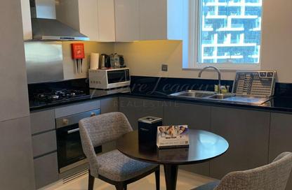 Apartment - Studio - 1 Bathroom for rent in Damac Maison Prive B - Damac Maison Prive - Business Bay - Dubai