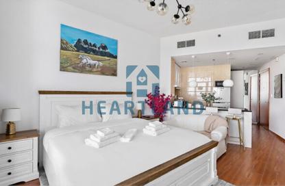 Apartment - Studio - 1 Bathroom for rent in Al Jawhara Residences - Jumeirah Village Triangle - Dubai