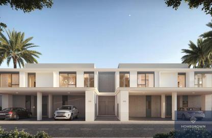 Townhouse - 4 Bedrooms - 5 Bathrooms for sale in Greenway 2 - EMAAR South - Dubai South (Dubai World Central) - Dubai
