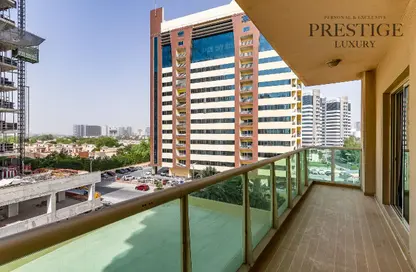 شقة - غرفة نوم - 2 حمامات للايجار في مساكن النخبة رقم 1 - مساكن النخبة الرياضية - مدينة دبي الرياضية - دبي