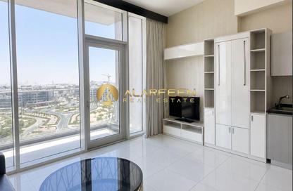 Apartment - Studio - 1 Bathroom for rent in Miraclz Tower by Danube - Arjan - Dubai