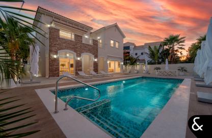 Villa - 5 Bedrooms - 7+ Bathrooms for sale in Lime Tree Valley - Jumeirah Golf Estates - Dubai