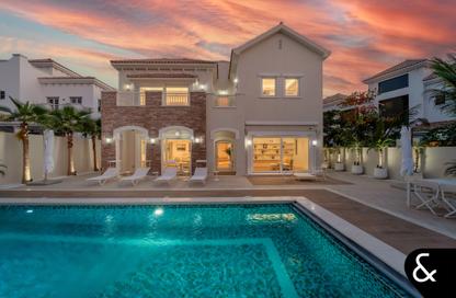 Villa - 5 Bedrooms - 7+ Bathrooms for sale in Lime Tree Valley - Jumeirah Golf Estates - Dubai