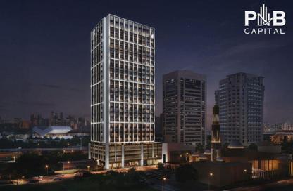Apartment - 2 Bedrooms - 2 Bathrooms for sale in Twilight by Binghatti - Al Jaddaf - Dubai