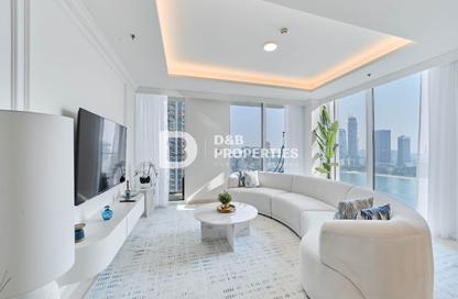 Apartment - 2 - 2 for sale in Palace Beach Residence Tower 1 - Palace Beach Residence - Emaar Beachfront - Dubai Harbour - Dubai