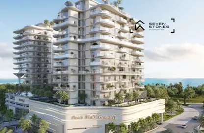 Apartment - 1 Bedroom - 2 Bathrooms for sale in Beach Walk Residences 2 - Beach Walk Residences - Dubai Islands - Dubai