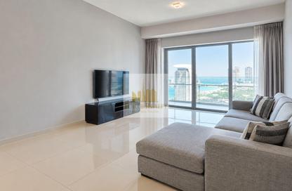 Apartment - 1 - 2 for rent in Damac Heights - Dubai Marina - Dubai
