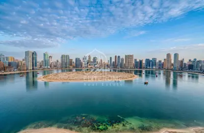 Apartment - 3 Bedrooms - 5 Bathrooms for rent in Sharjah Terraces - Al Khan Lagoon - Al Khan - Sharjah