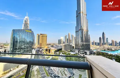 Apartment - 3 Bedrooms - 4 Bathrooms for rent in Burj Vista Tower 1 - Burj Vista - Downtown Dubai - Dubai