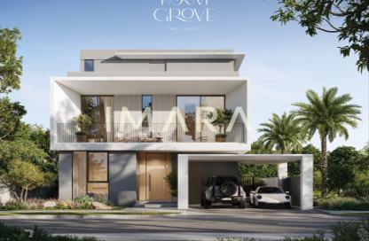 Villa - 4 Bedrooms - 7 Bathrooms for sale in Farm Grove 2 - The Valley - Dubai Villa - 4 Bedrooms - 7 Bathrooms for sale in Farm Grove 2 - The Valley - Dubai