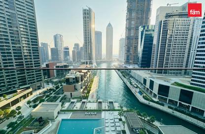 Apartment - 1 - 1 for rent in Peninsula One - Peninsula - Business Bay - Dubai