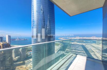 Apartment - 2 Bedrooms - 3 Bathrooms for rent in Damac Heights - Dubai Marina - Dubai
