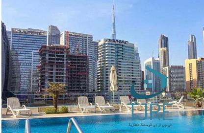 Apartment - 1 - 1 for rent in Hamilton Tower - Business Bay - Dubai