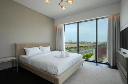 شقة - غرفة نوم - 2 حمامات للايجار في أو تين - الجداف - دبي