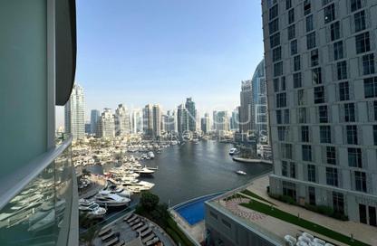 Apartment - 1 - 2 for rent in Damac Heights - Dubai Marina - Dubai