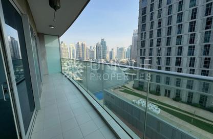 Apartment - 1 - 2 for rent in Damac Heights - Dubai Marina - Dubai