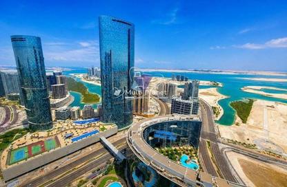شقة - 3 غرف نوم - 4 حمامات للايجار في برج البوابة 1 - شمس أبوظبي - جزيرة الريم - أبوظبي