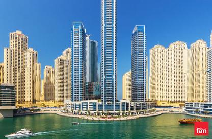 Apartment - Studio - 1 Bathroom for sale in Bay Central Tower West - Bay Central - Dubai Marina - Dubai